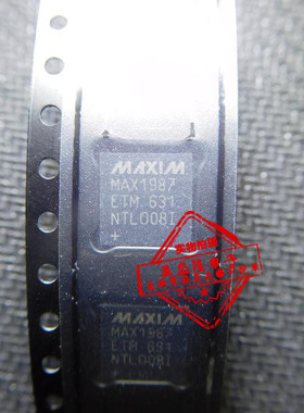 全新 MAX1987 MAX1987ETM QFN48 12位总线接口IC集成电路芯片