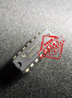 全新 CD4025BE 直插DIP-14 CD4025 逻辑成电路芯片 进口原装