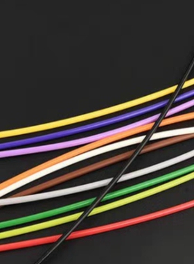 积木科技MOC配件75c硬质3mm空心软管60677可需长度自剪