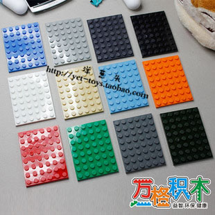 【万格】乐高式MOC拼插积木儿童玩具 矮6*8孔 3036  NO.17,玩具/童车/益智/积木/模型,普通塑料积木,淘宝优惠券,粉丝福利购,淘宝优惠卷