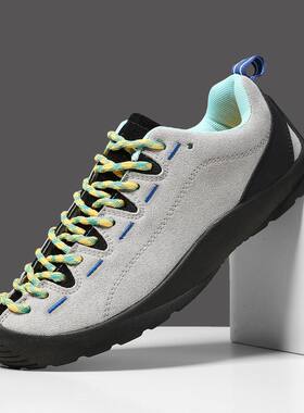 品牌同款磨砂皮反绒皮低帮板鞋中邦复古女士运动休闲鞋厚底潮鞋子