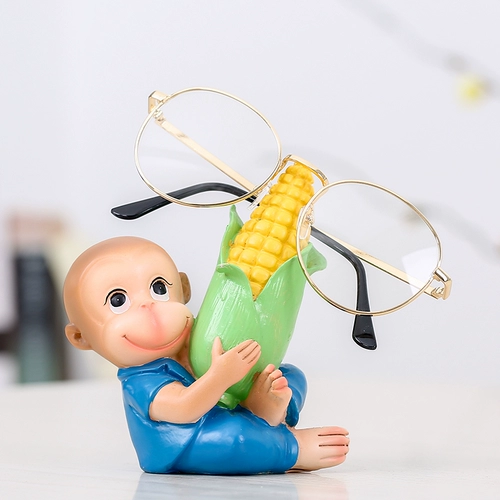 Креативная система хранения на солнечной энергии, милая трубка, декор, солнцезащитные очки, стенд