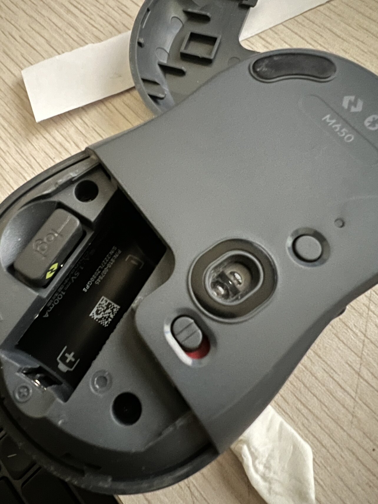 LOGITECH M650 마우스 수리 및 유지 관리 더블 클릭 콤보 절대 안 함 수입 마이크로 모션 레이저 무선 USB 충전으로 교체 권장 1