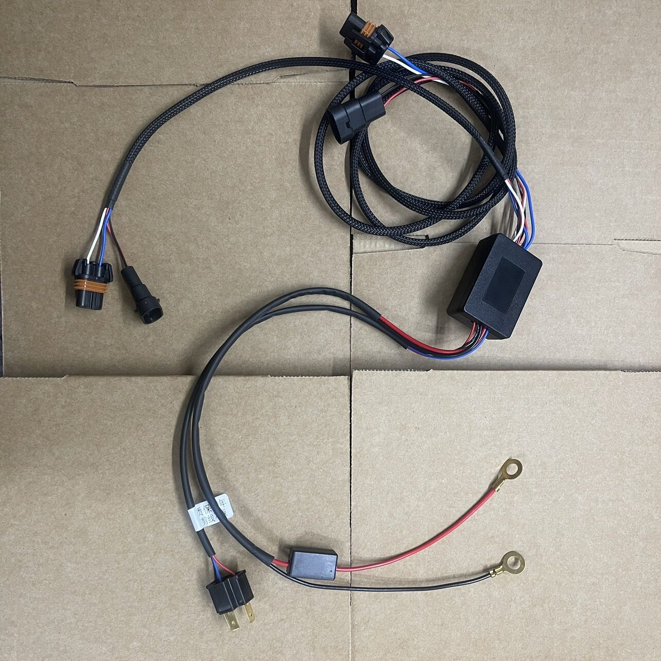 大功率200w 改装 汽车LED透镜 矩阵 直射线组
