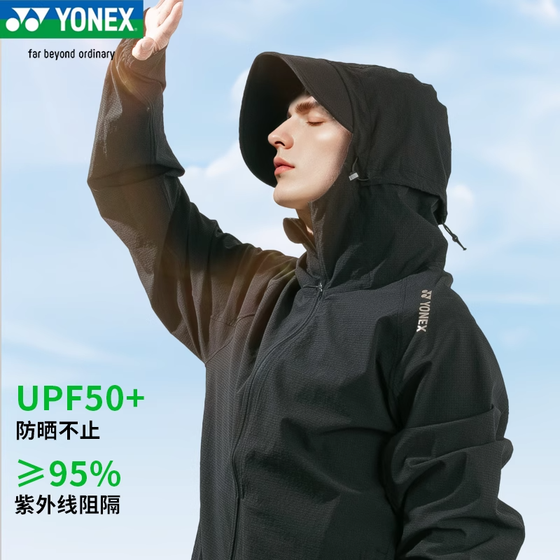 YONEX尤尼克斯羽毛球服男女运动衣团队外套夏季薄款卫衣YOBC4159