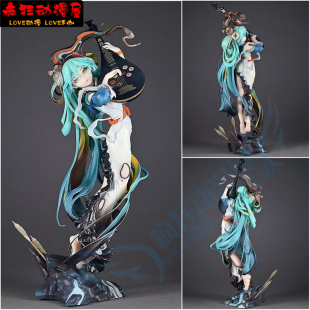 我青春恋爱物语校服由比滨结衣十面埋伏初音琵琶动漫手办模型摆件