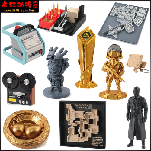 三角洲游戏周边3D打印烽火杯模型