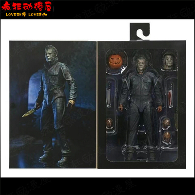 NECA杀人狂迈克尔死侍可动人偶
