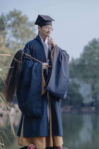 淮边筱竹明制复原披风