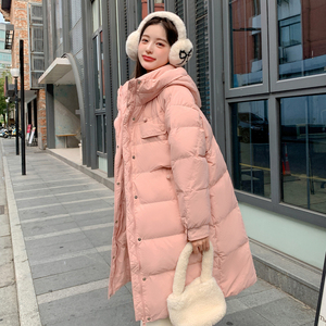 现货主推加厚新90白鸭绒羽绒服女282-91057-P340-K525图片
