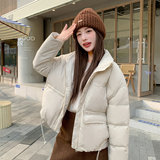 现货立领加厚羽绒服女新标90白鸭绒282-2311-P205-K315，女装羽绒服，浙宝282