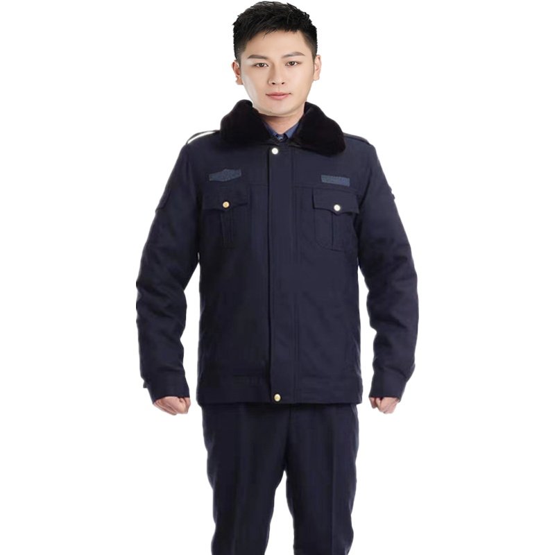厂家直销冬季老款交通路政高速收费员工作服冬装检测站工作服