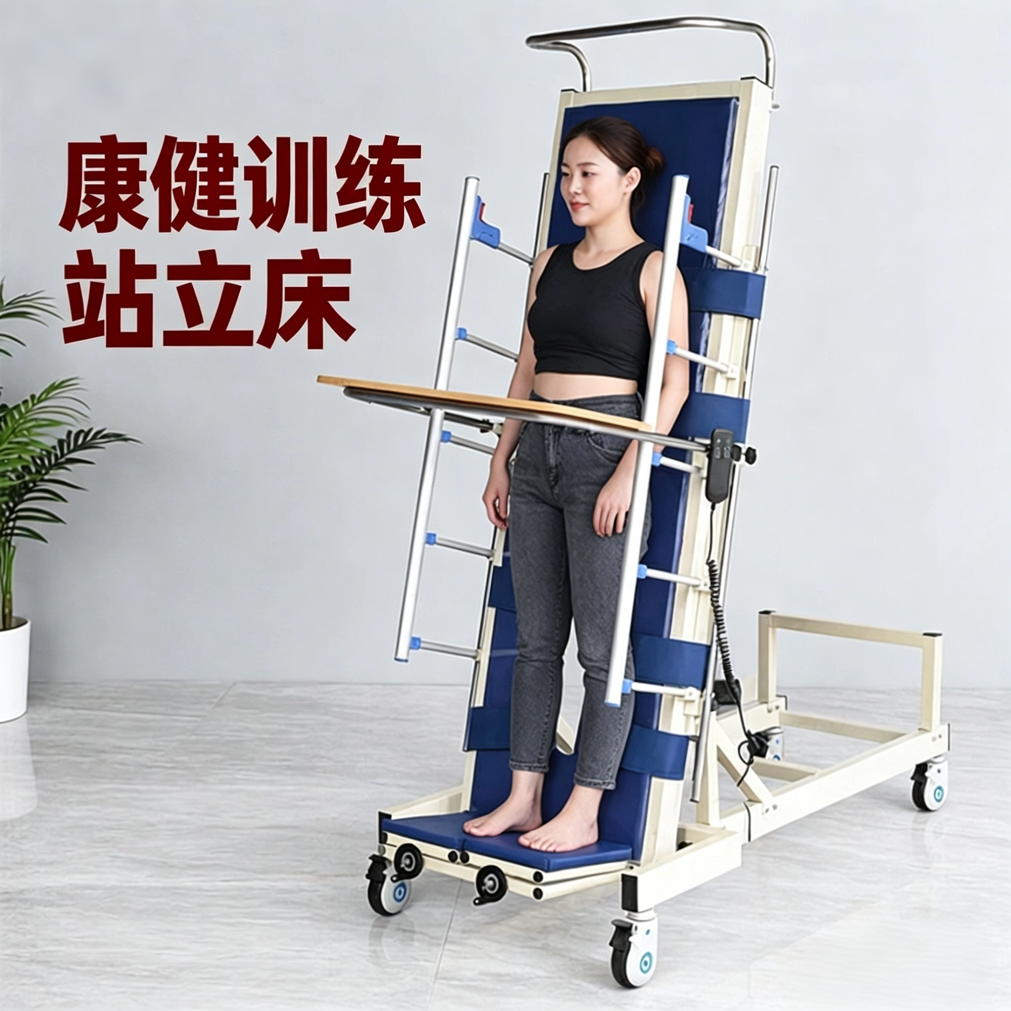 多功能电动站立床家用站床病人康健锻炼老人直立训练恢复床护理床