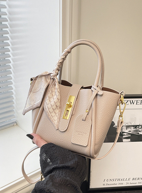 百搭菜篮子包包女士2025新款妈妈包通勤托特包单肩斜挎手提女礼物