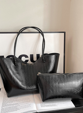 高级感复古包包女2025新款时尚百搭单肩斜挎包高级感子母手提包