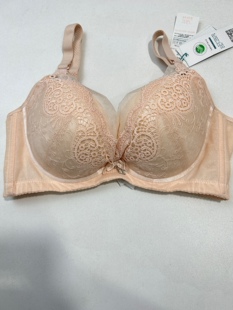 露蒂诗实体文胸 调整型内衣75b80a 69536平小胸显大聚拢型中厚款