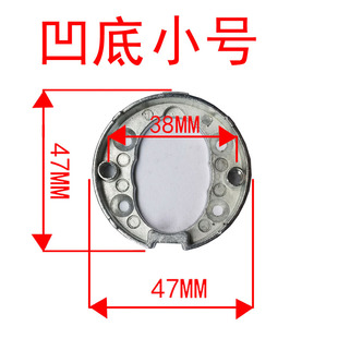 分体锁执手锁锁圈锌合金门锁盖子把手内盖不锈钢把手门锁盖子配件