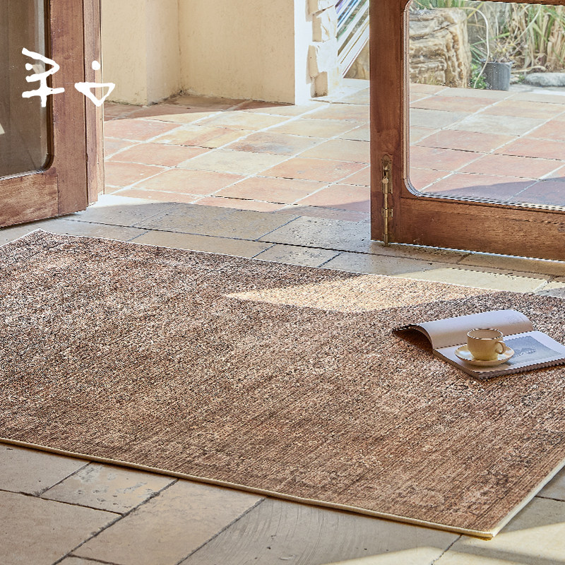 寻由纳西风情美式复古客厅沙发茶几地毯轻奢高级感书房卧室床边毯,居家布艺,地毯,淘宝优惠券,粉丝福利购,淘宝优惠卷