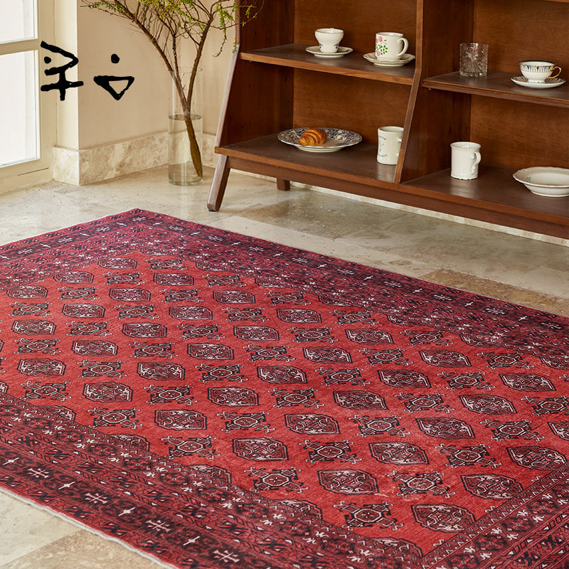 寻由幻彩星辉复古民族风客厅茶几沙发地毯卧室床边毯美式轻奢防水,居家布艺,地毯,淘宝优惠券,粉丝福利购,淘宝优惠卷