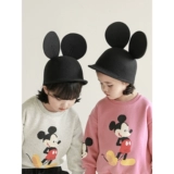 Осенняя шапка, вместительный и большой консилер, солнцезащитная шляпа, мультяшная шерстяная детская шапочка, коллекция 2022