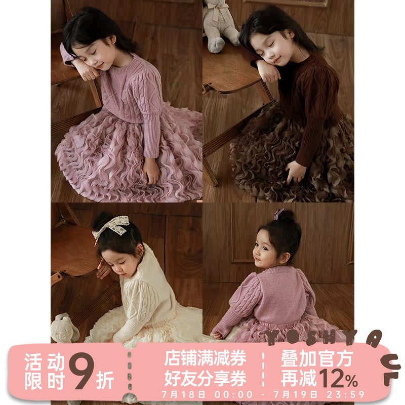 幼悠女童半身裙冬季保暖
