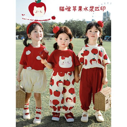 女童休闲T恤百搭可爱休闲