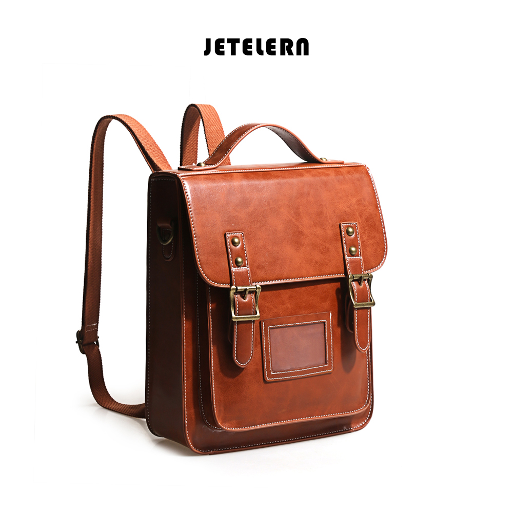 j英伦学院风剑桥包通勤女双肩包