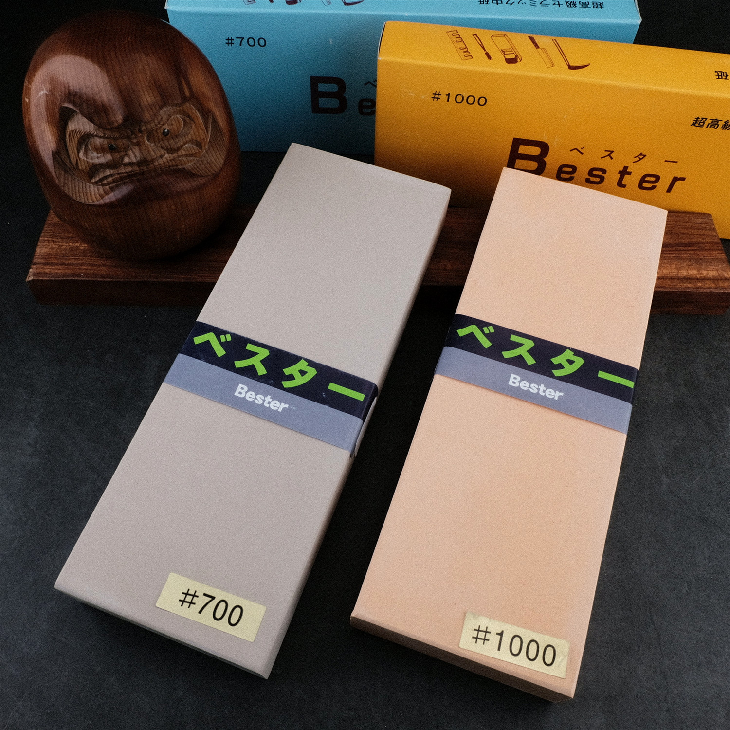今西制砥Bester中砥磨刀石凿刨子木工工具开刃700 1000目日本原装