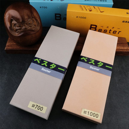 今西制砥Bester中砥磨刀石凿刨子木工工具开刃700 1000目日本原装