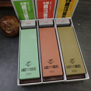 龙虾Chosera砥石日本NANIWA磨刀石油石厨刀开刃400 800 2000目