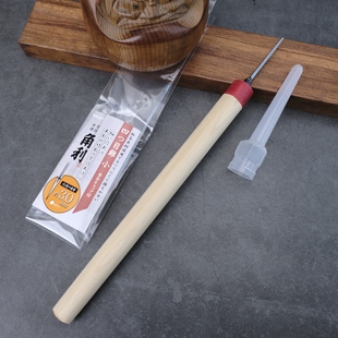 日本角利 四棱锥 锥子 定位锥 三棱木工钻头 木工锥子打孔开孔