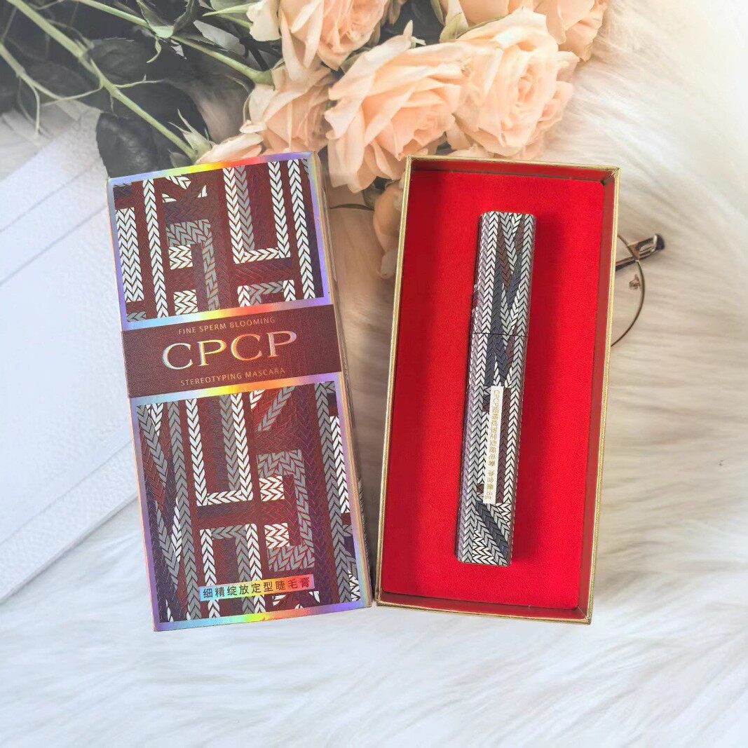 CPCP孔雀密扇纤羽睫毛膏单头纤长卷翘妆感自然打底高颜值国货9315