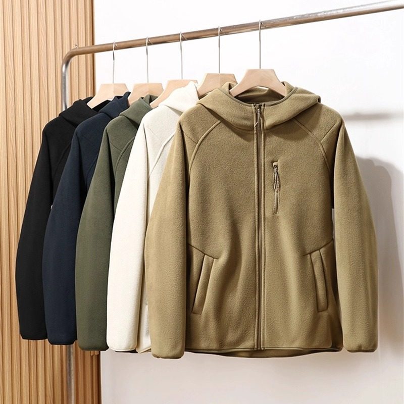 意式3D立体裁剪秋冬男士休闲夹克双面摇粒绒加厚保暖防风连帽外套,男装,夹克,淘宝优惠券,粉丝福利购,淘宝优惠卷