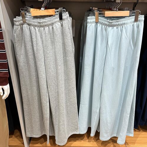 秋季女装新款运动宽腿裤/阔腿裤百搭直筒时尚休闲裤483282/487617
