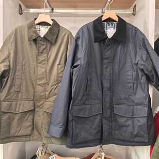 男装空气棉服休闲茄克外套25秋冬新款夹克上衣宽松保暖棉衣481347