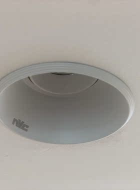 雷士窄边深防眩无主灯开孔90mm射灯LED3000K原型号1221