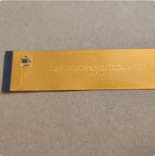 WT-C30-6750-FWT-9.7-LCD(incell51pin)-FPC学习机总成触摸屏排线