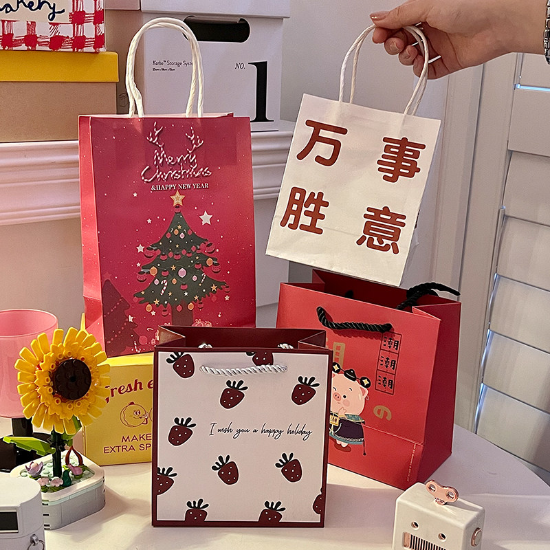 【清仓捡漏】礼品袋儿童伴手礼物袋积木花拼装玩具生日礼品零食袋,包装,纸手提袋,淘宝优惠券,粉丝福利购,淘宝优惠卷