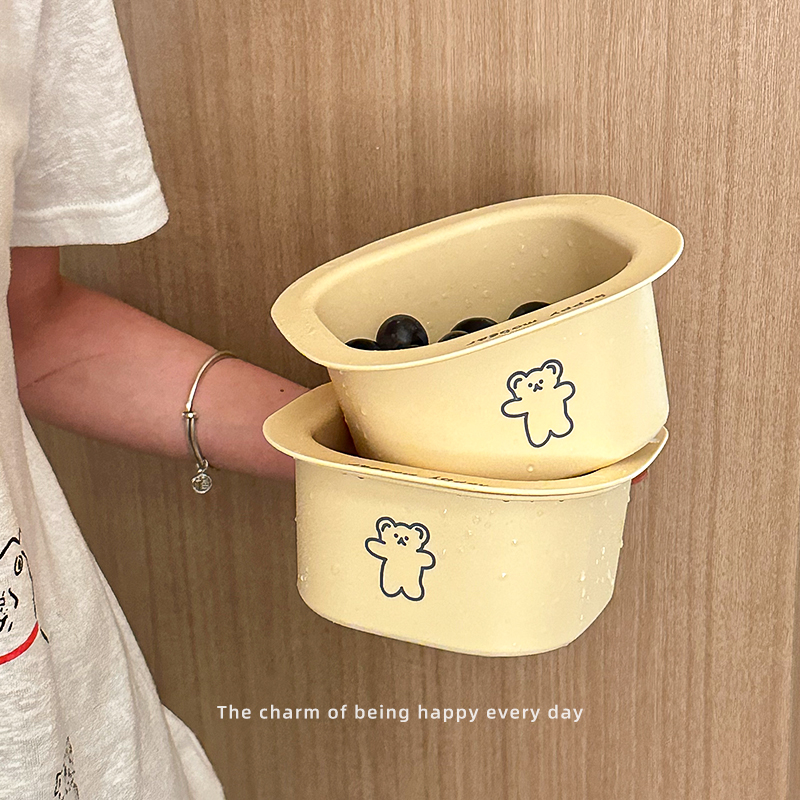 迷你双层沥水篮洗水果