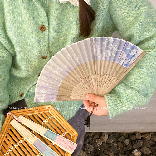 古风扇子汉服新中式折扇