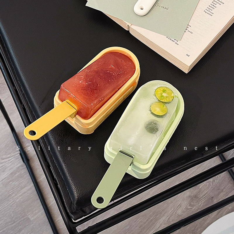雪糕模具食品级软硅胶家用夏季自制冰盒神器儿童冰棒冰糕棒冰磨具