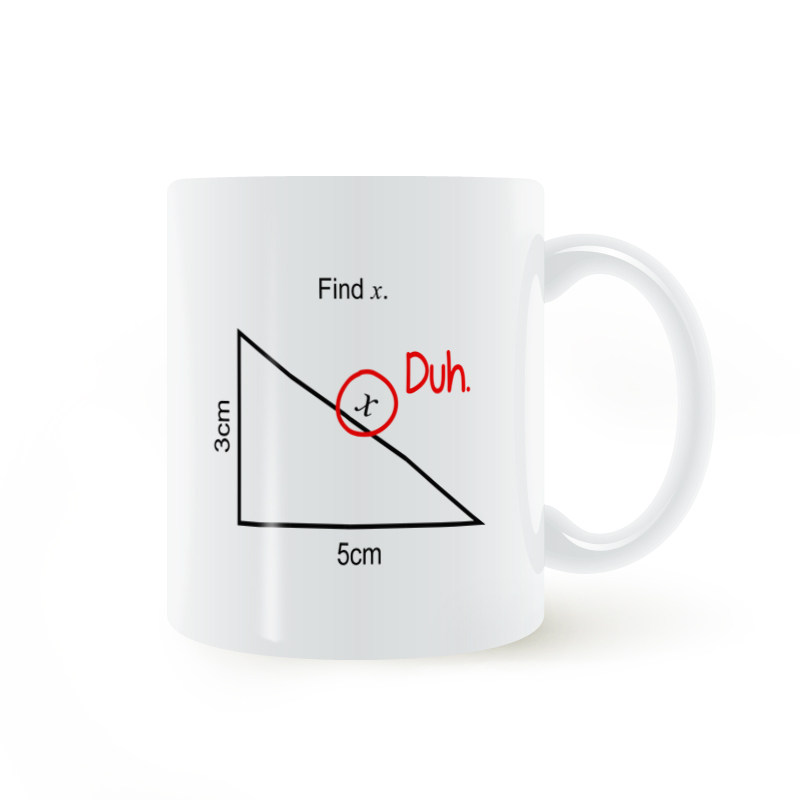 FindXFunnyMath陶瓷马克杯