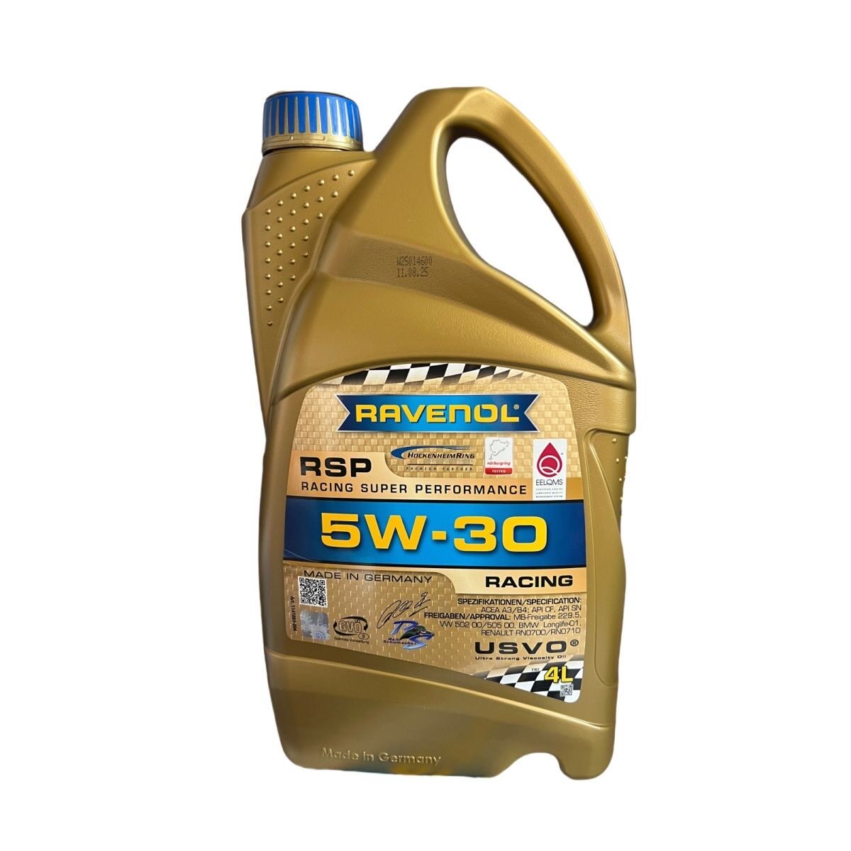 德国Ravenol拉维诺/拉锋Racing赛道 RSP 5W-30 4+5类全合成机油1L