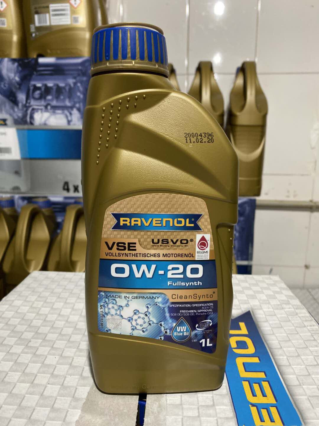 RAVENOL拉锋VSE全合成机油0W-20