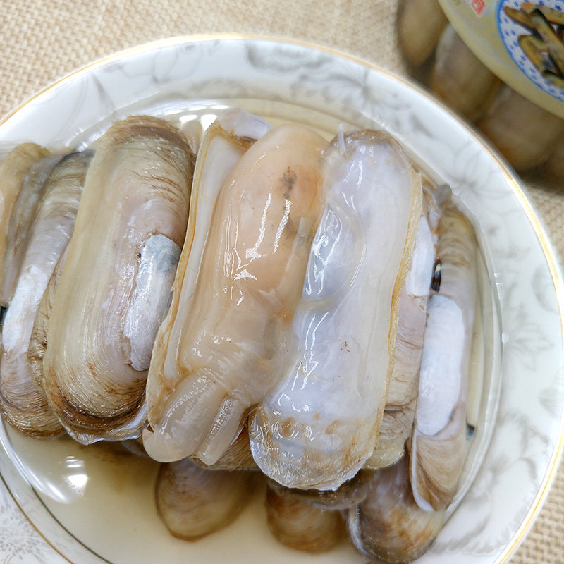 浙江农家特产咸蛏咸蛏子泥螺腌制海鲜开胃咸青子即食500克
