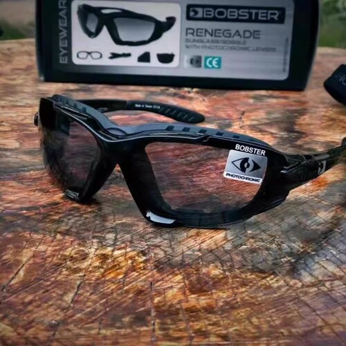 bobster骑士风镜光致变色防雾