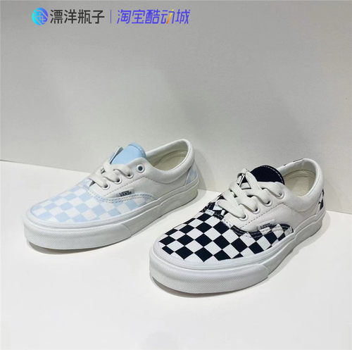 vans棋盘格系带男女低帮
