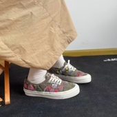 Authentic 轻便 Vans 安纳海姆彩色图案休闲 低帮帆布鞋