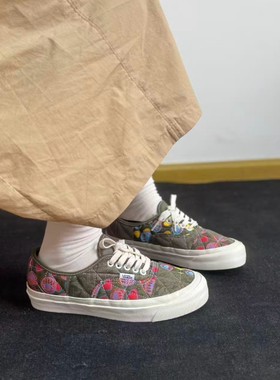 Vans低帮休闲帆布鞋板鞋