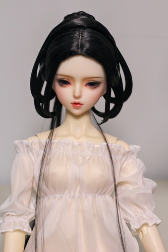 洛珞轩原创BJD四分三分造型假发 古风造型假发 全盘假发【灵蝶】